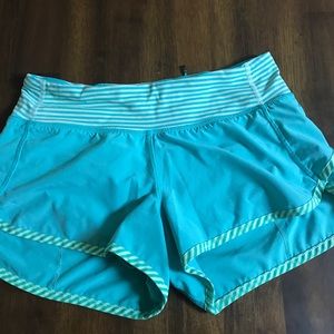 Mint Green Lululemon Shorts size 2